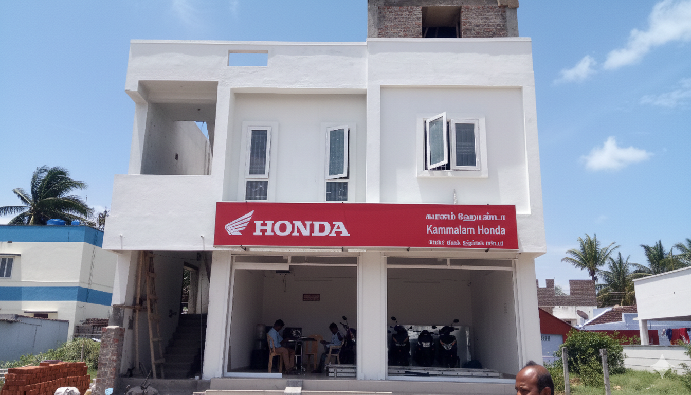 G+2 commercial complex on Pollachi